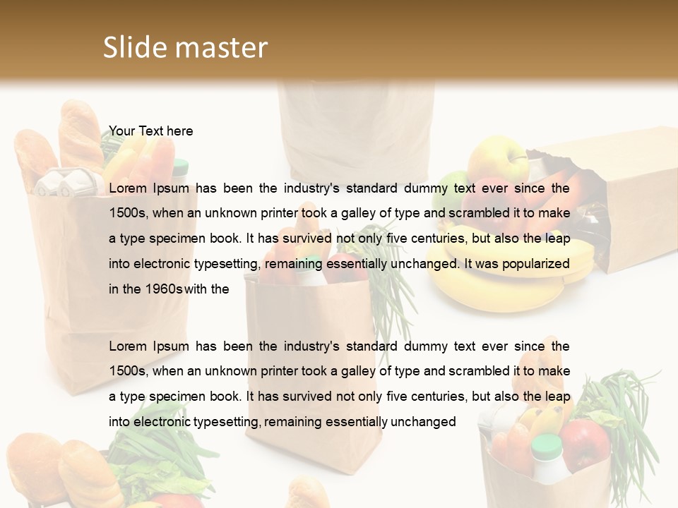 Benefits Of Healthy Lifestyle PowerPoint Template