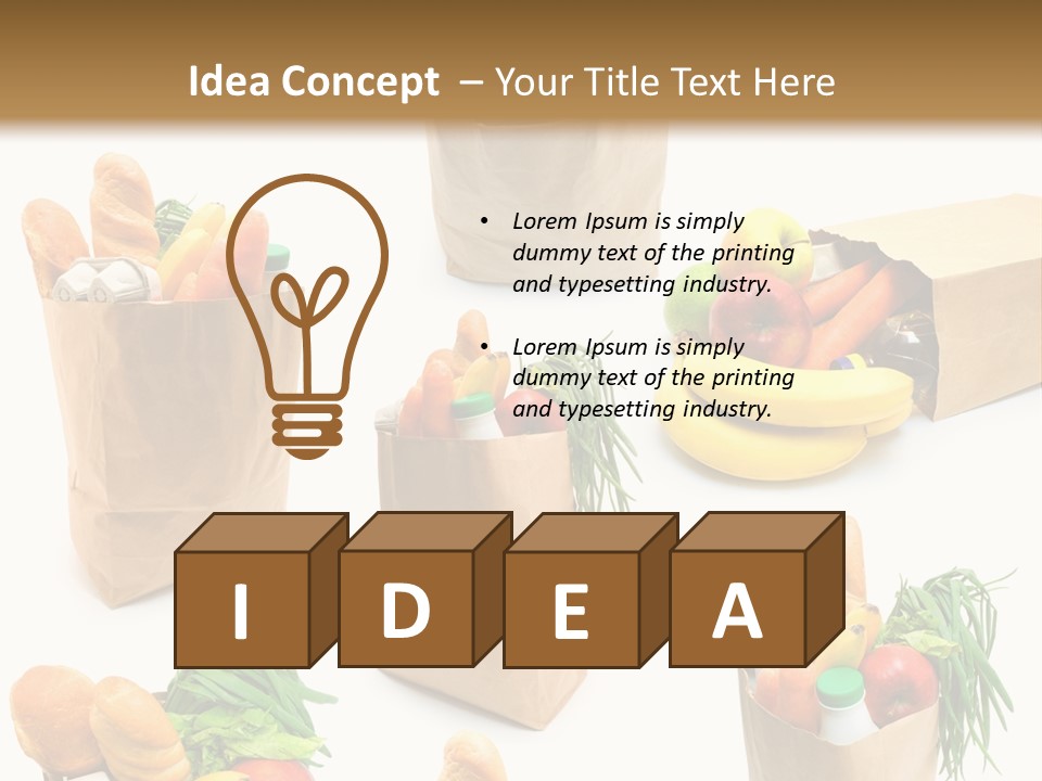 Benefits Of Healthy Lifestyle PowerPoint Template