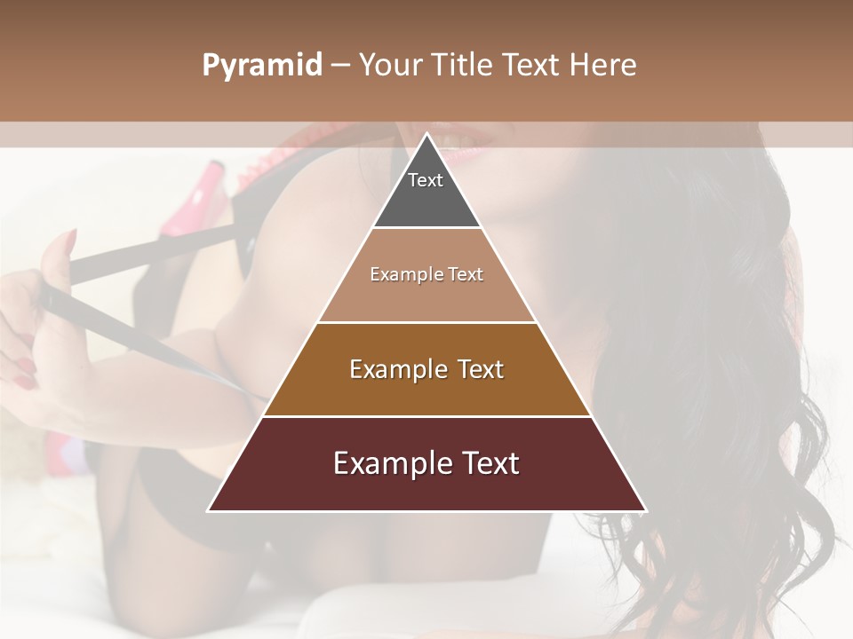 Girl American PowerPoint Template