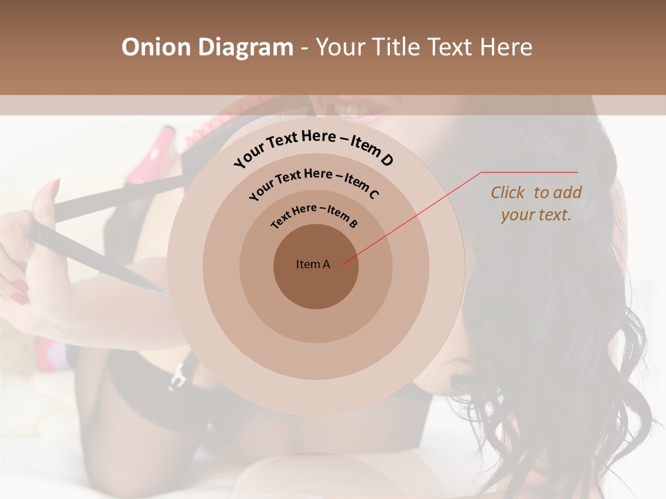 Girl American PowerPoint Template