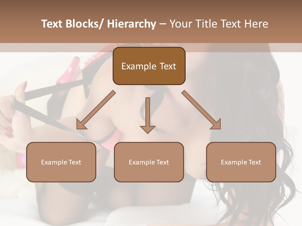 Girl American PowerPoint Template