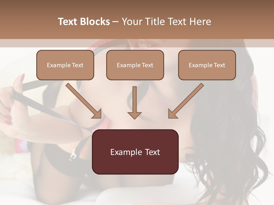 Girl American PowerPoint Template