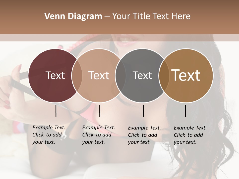 Girl American PowerPoint Template