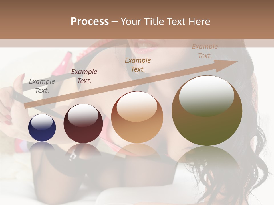 Girl American PowerPoint Template