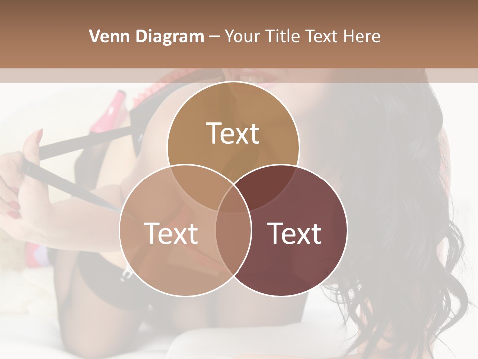 Girl American PowerPoint Template