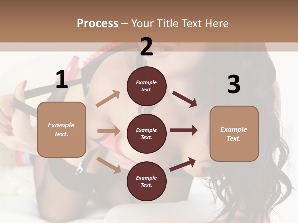 Girl American PowerPoint Template