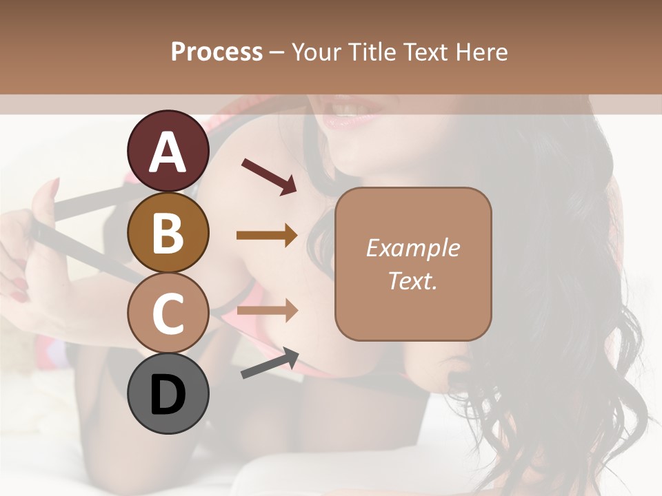 Girl American PowerPoint Template