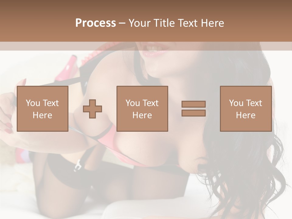 Girl American PowerPoint Template