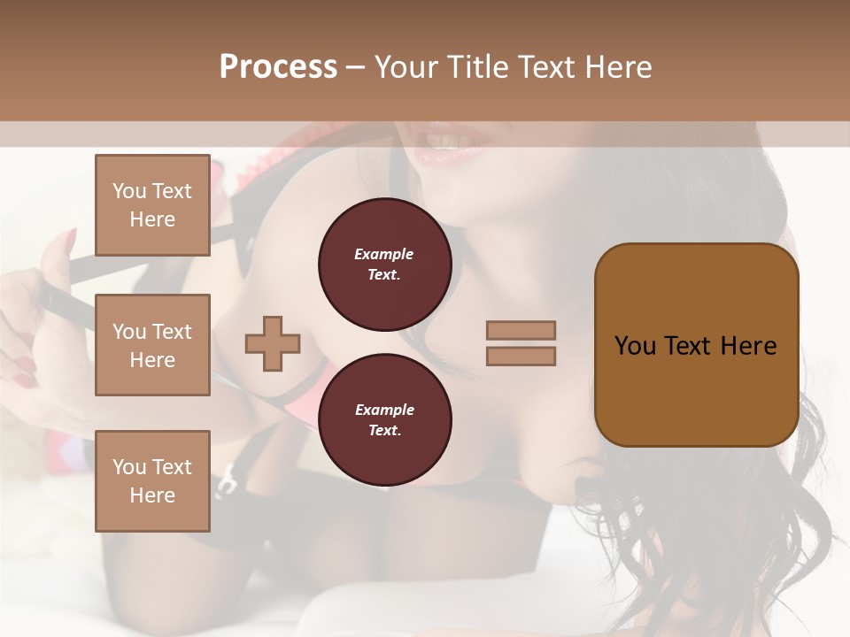 Girl American PowerPoint Template