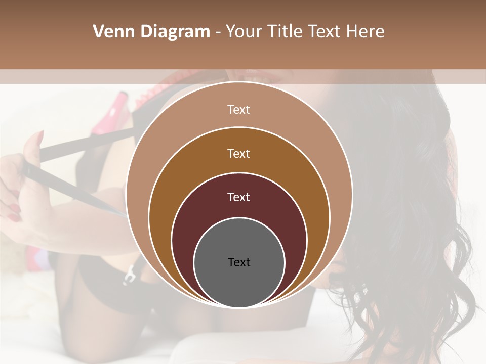 Girl American PowerPoint Template