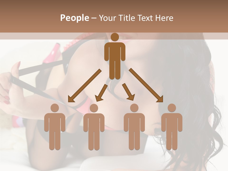 Girl American PowerPoint Template