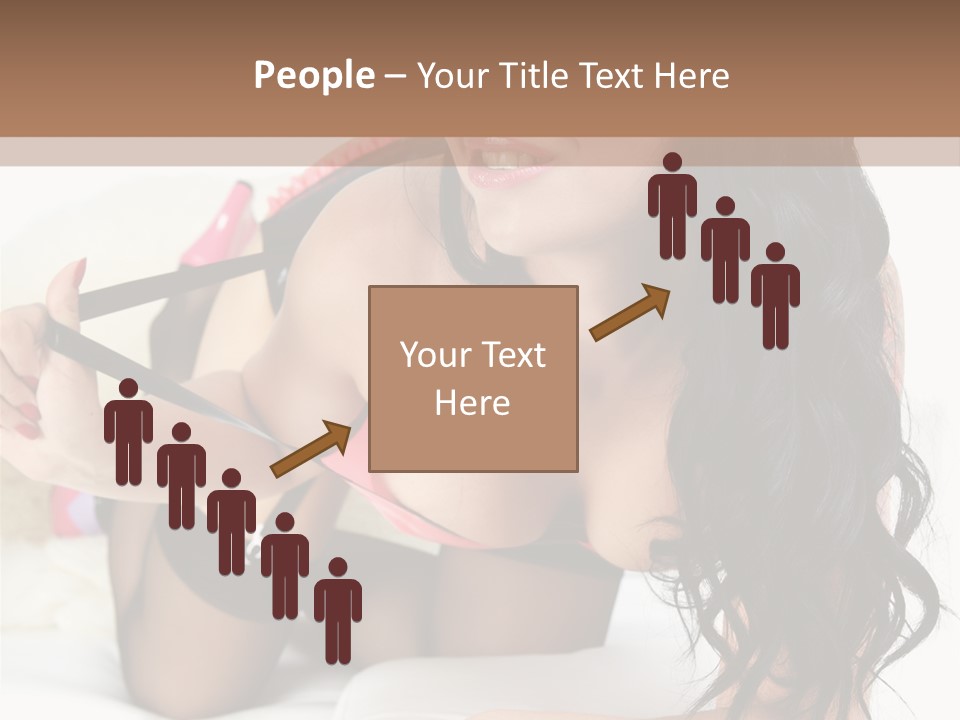 Girl American PowerPoint Template