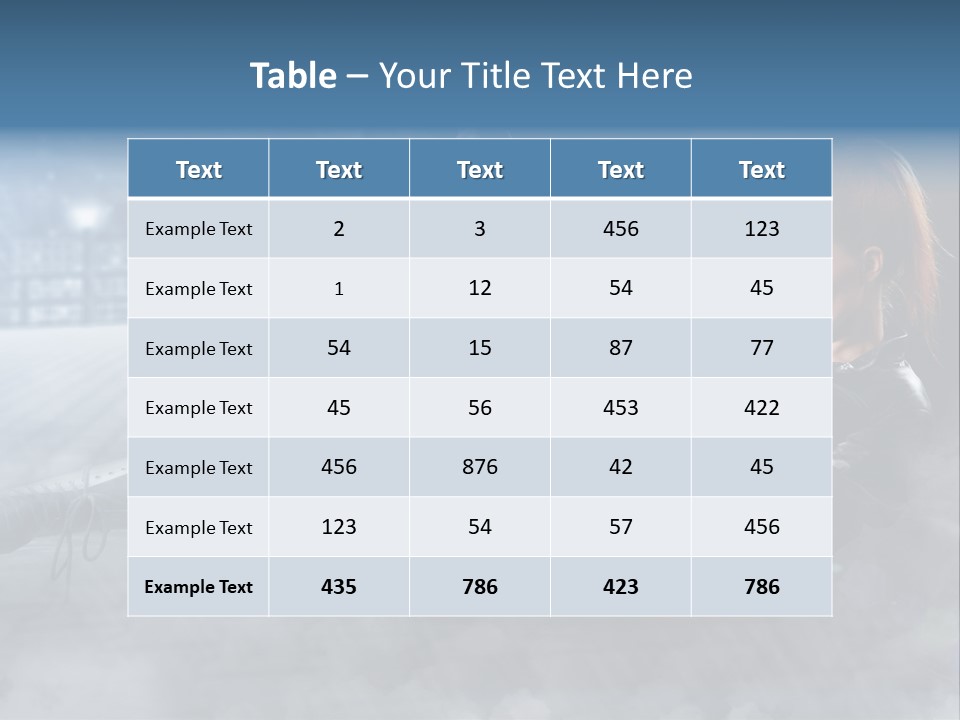 Girls Holding Guns PowerPoint Template