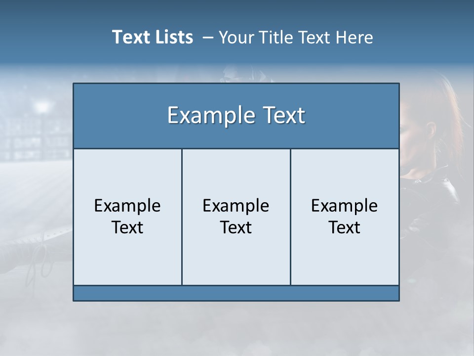 Girls Holding Guns PowerPoint Template