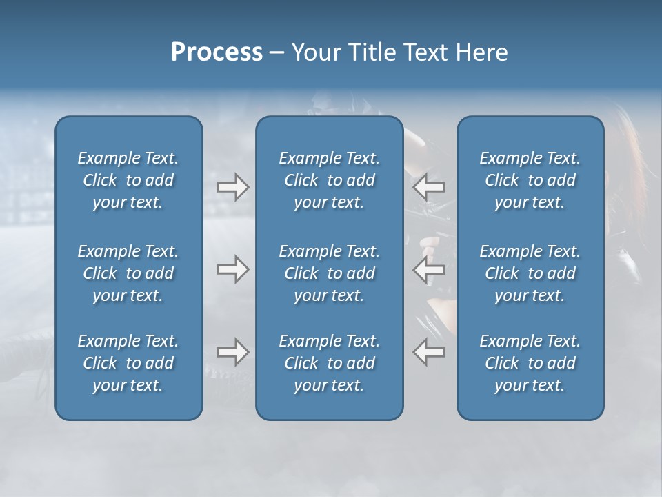 Girls Holding Guns PowerPoint Template