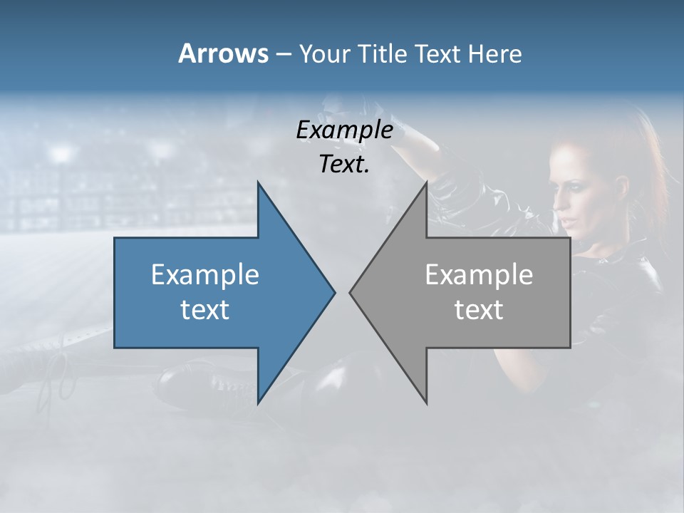 Girls Holding Guns PowerPoint Template