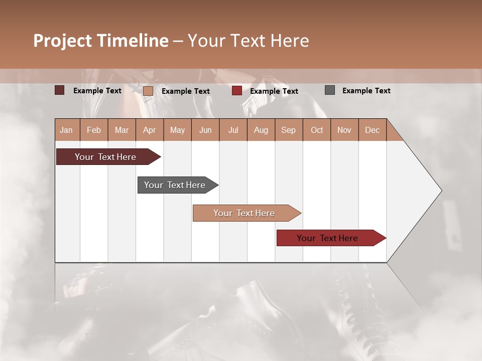 Gun N Girl PowerPoint Template