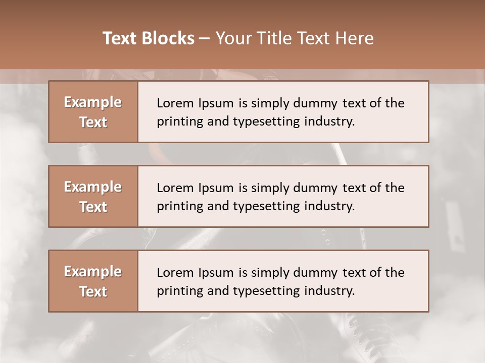 Gun N Girl PowerPoint Template