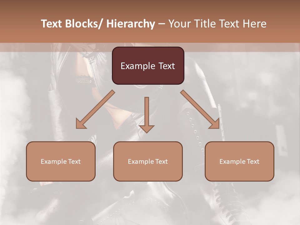 Gun N Girl PowerPoint Template