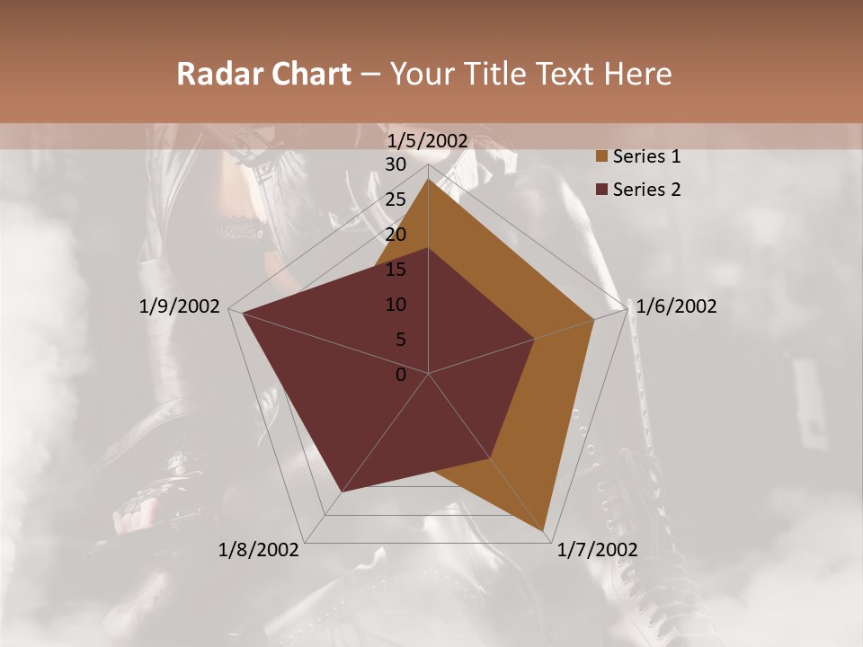 Gun N Girl PowerPoint Template