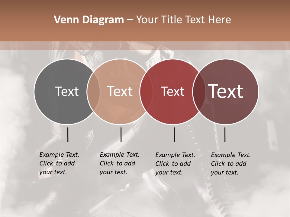 Gun N Girl PowerPoint Template