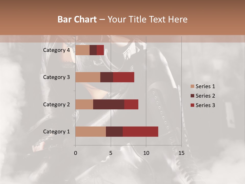 Gun N Girl PowerPoint Template