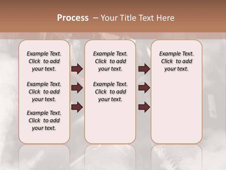 Gun N Girl PowerPoint Template