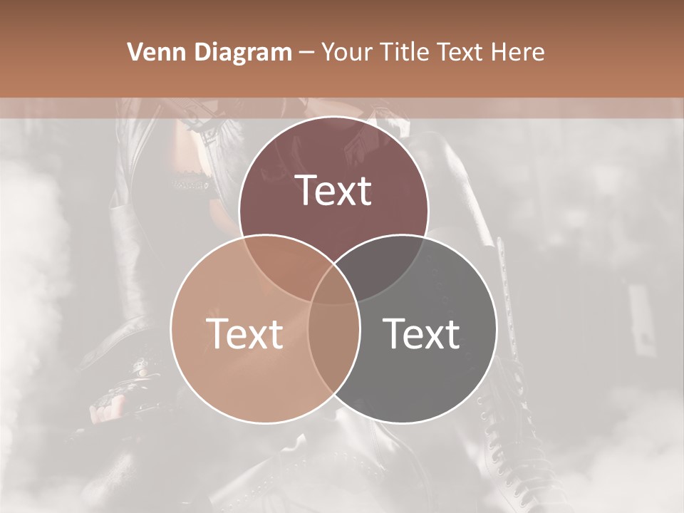 Gun N Girl PowerPoint Template