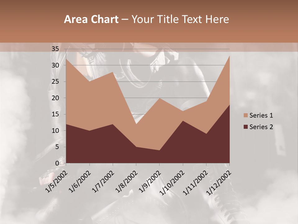 Gun N Girl PowerPoint Template