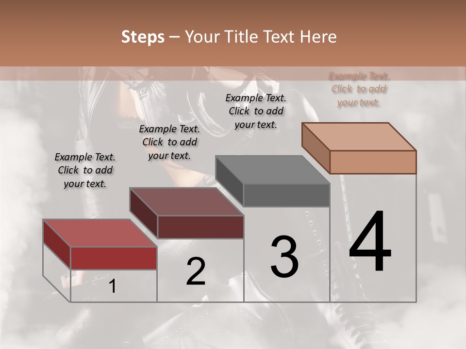 Gun N Girl PowerPoint Template