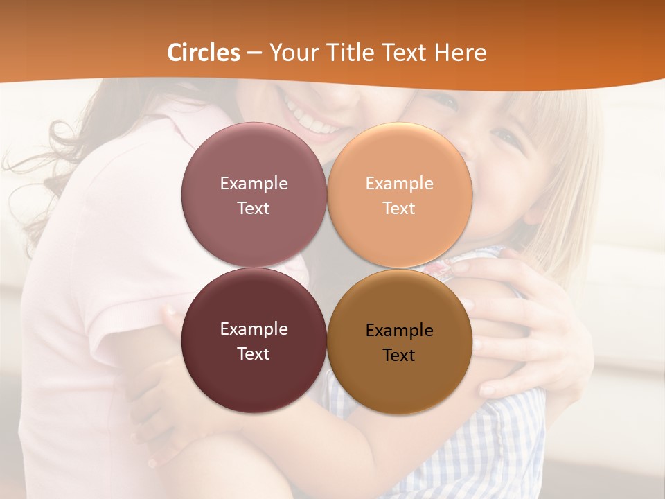 Mother And Daughter PowerPoint Template