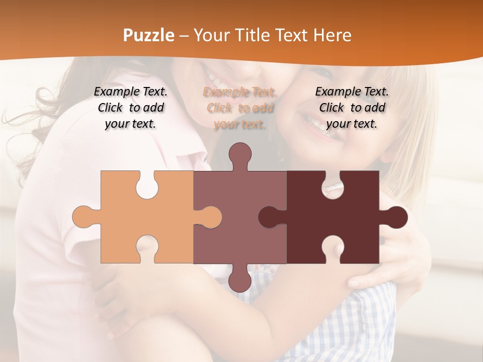 Mother And Daughter PowerPoint Template