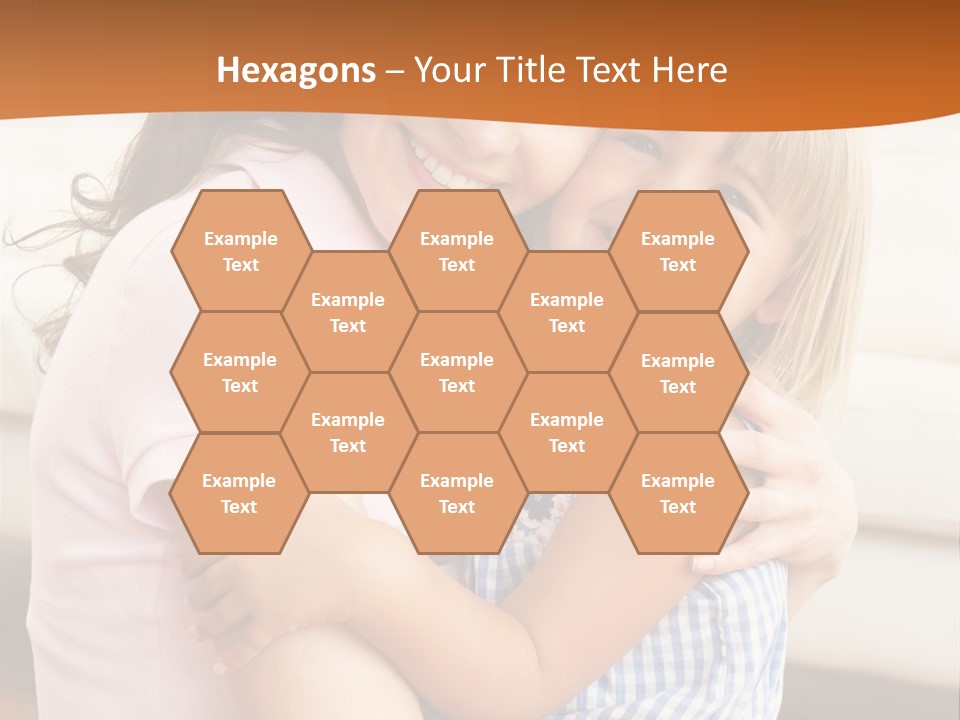 Mother And Daughter PowerPoint Template