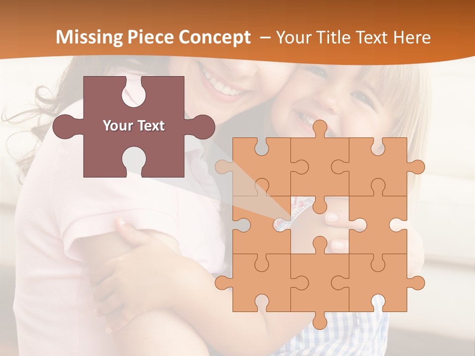 Mother And Daughter PowerPoint Template