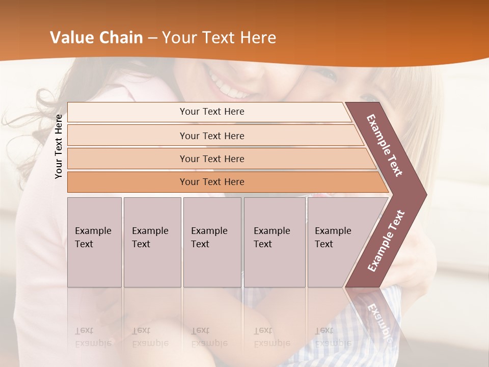 Mother And Daughter PowerPoint Template