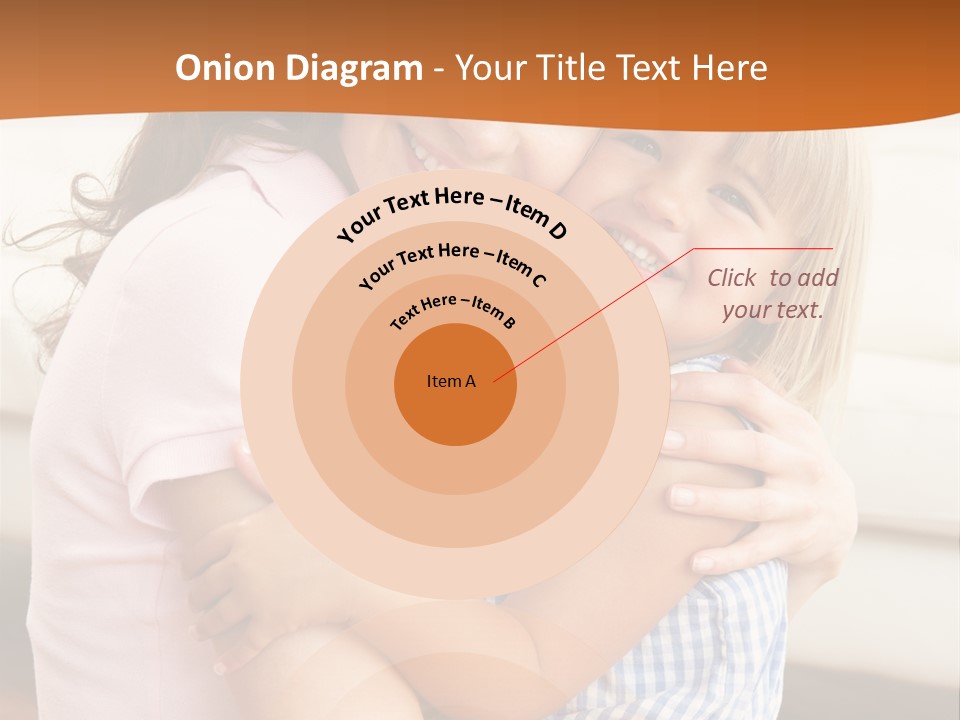 Mother And Daughter PowerPoint Template