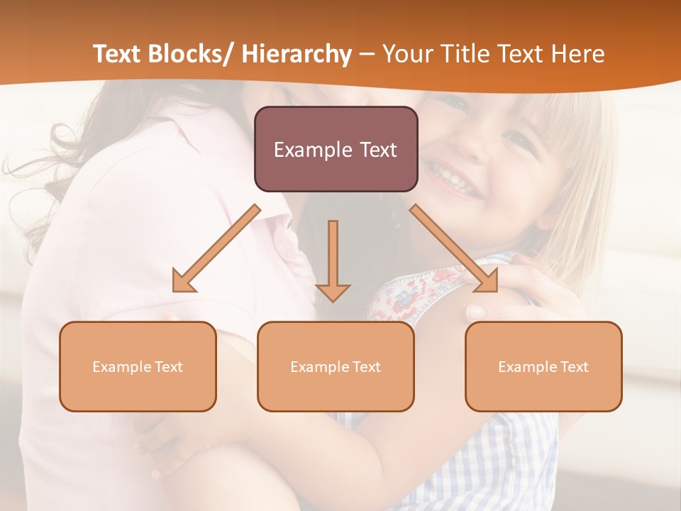 Mother And Daughter PowerPoint Template