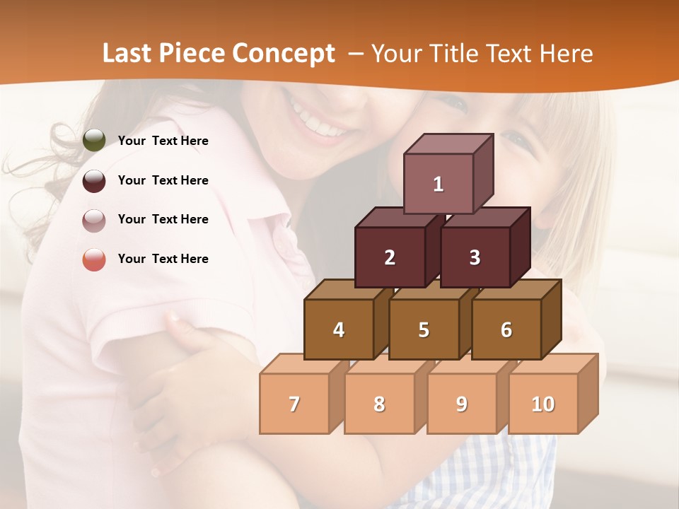 Mother And Daughter PowerPoint Template