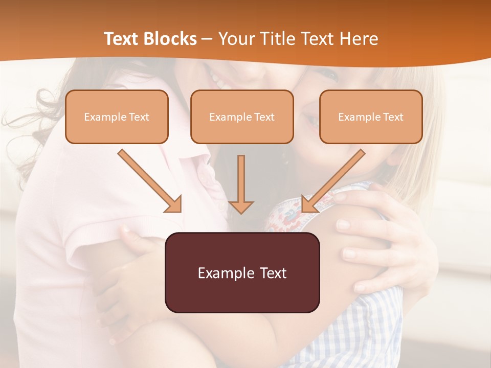 Mother And Daughter PowerPoint Template