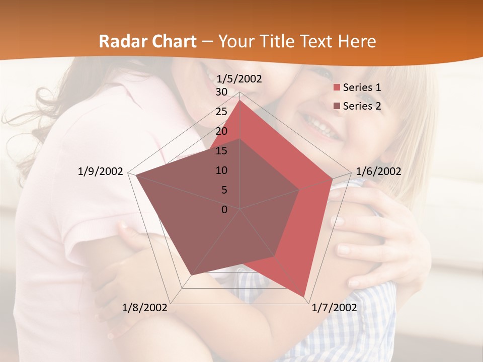 Mother And Daughter PowerPoint Template