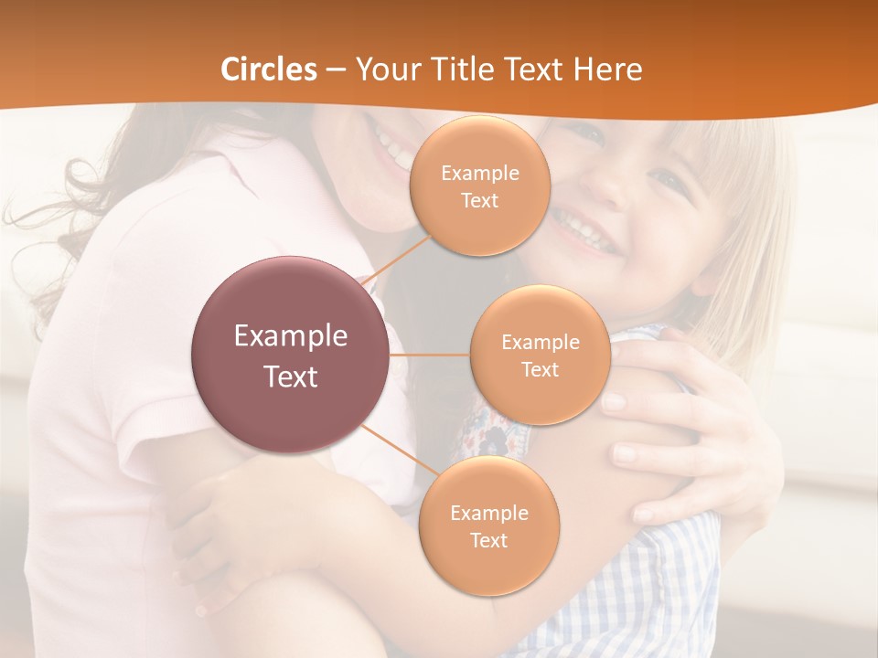 Mother And Daughter PowerPoint Template