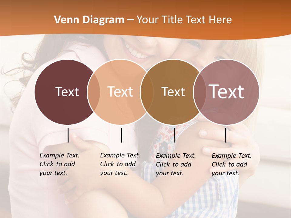 Mother And Daughter PowerPoint Template