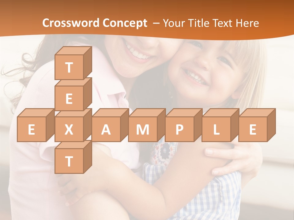 Mother And Daughter PowerPoint Template