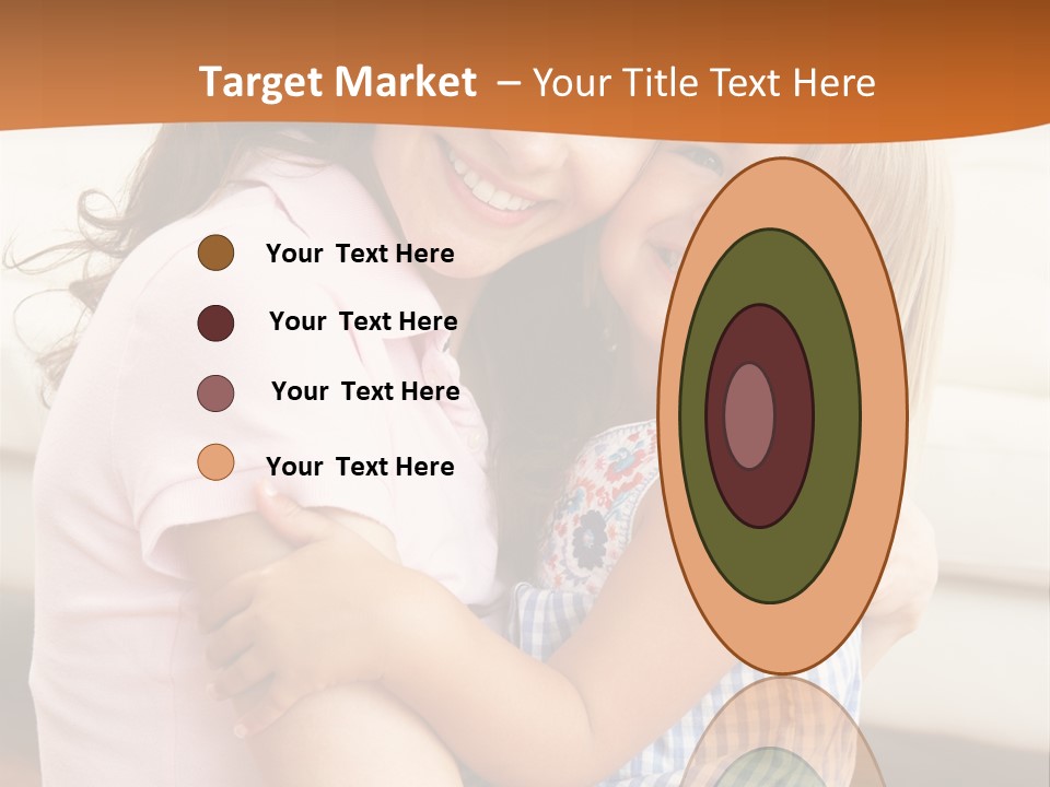 Mother And Daughter PowerPoint Template