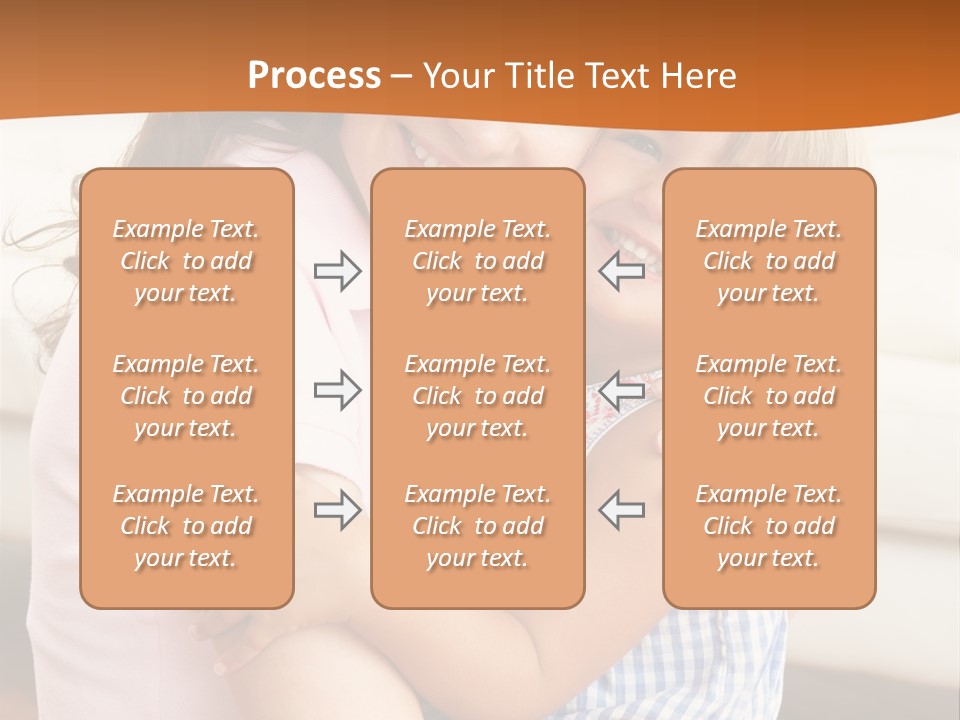 Mother And Daughter PowerPoint Template