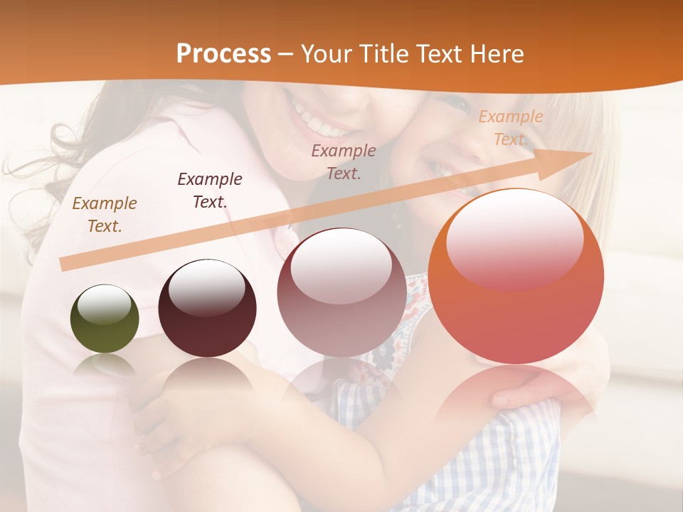 Mother And Daughter PowerPoint Template