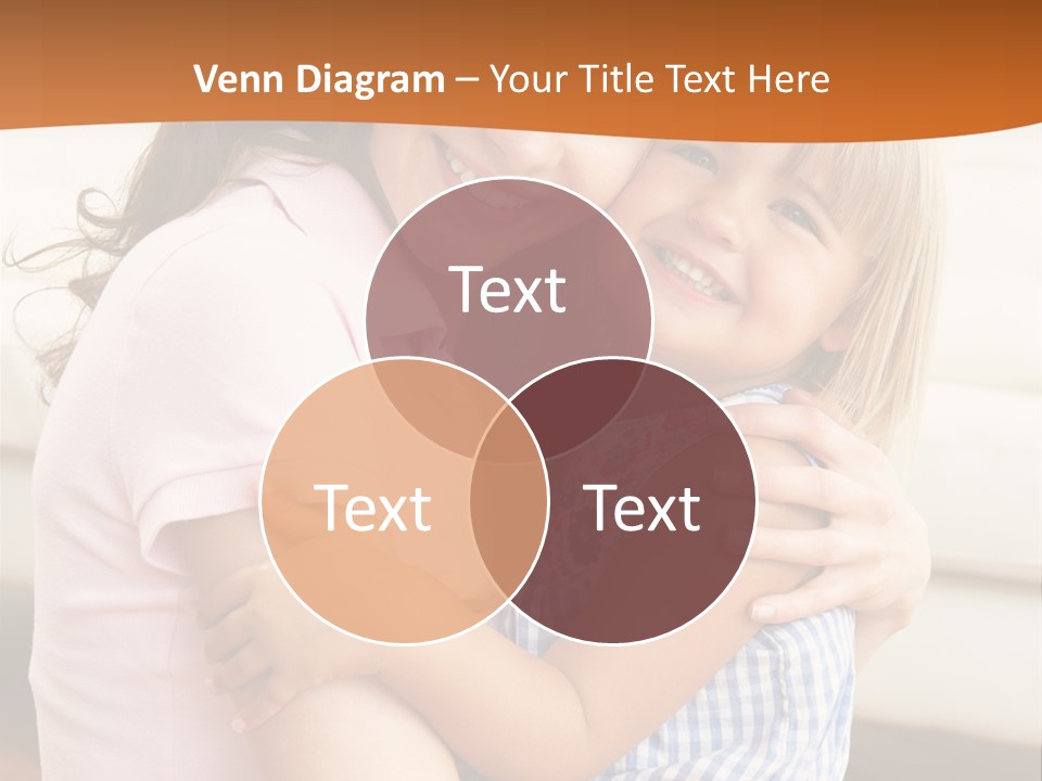 Mother And Daughter PowerPoint Template