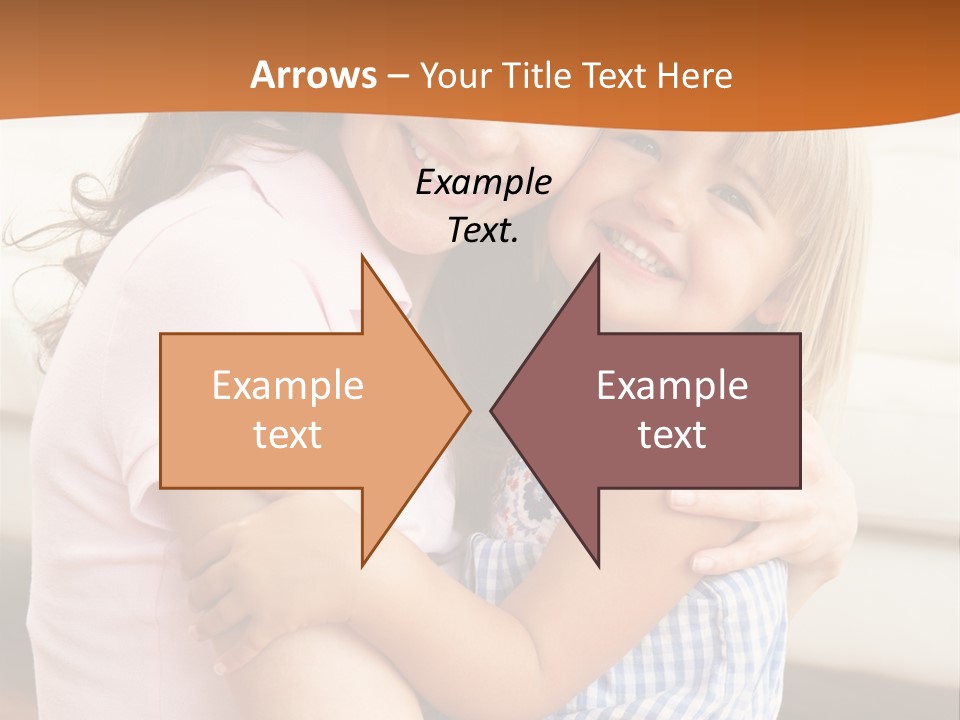 Mother And Daughter PowerPoint Template