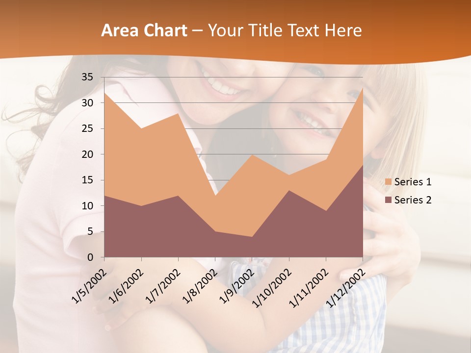 Mother And Daughter PowerPoint Template