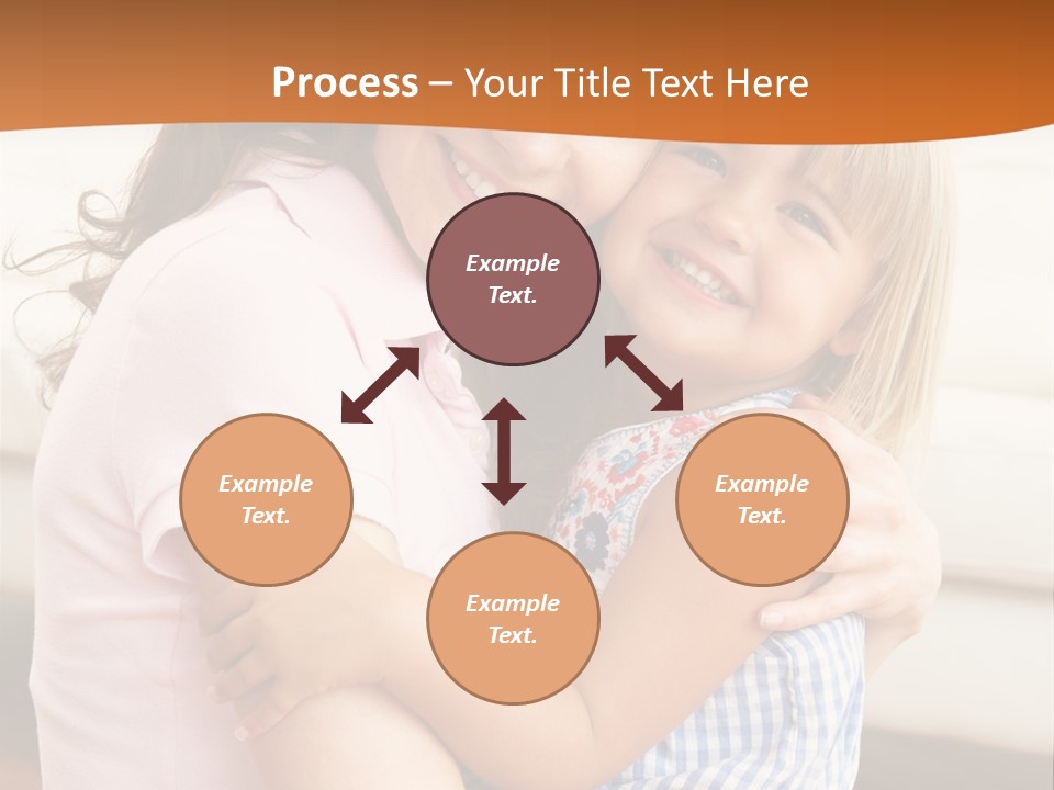 Mother And Daughter PowerPoint Template